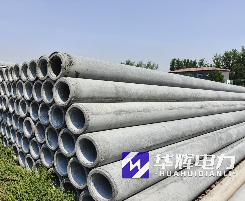 马湾镇12米水泥电线杆